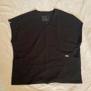 Figs scrub top size large